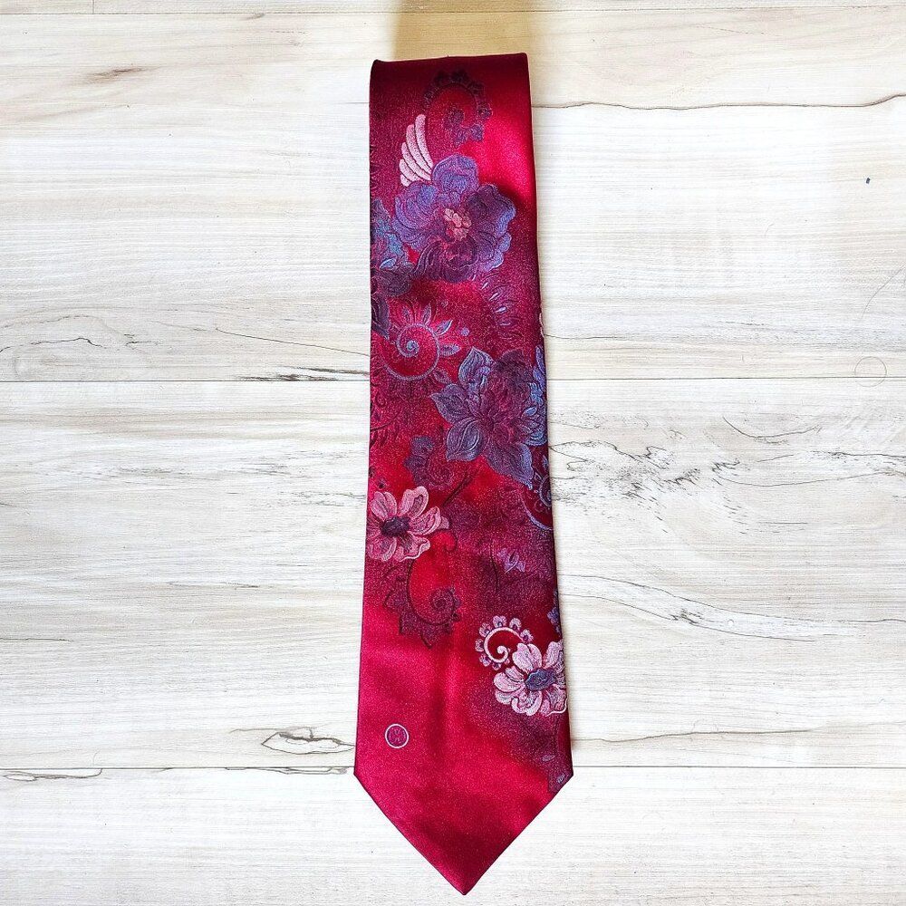 Vintage Halston III Floral Tie